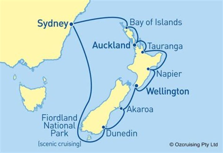 Best Cruises to New Zealand From Sydney
