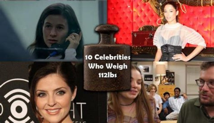 Celebrities who weigh 98 kg or 216 lbs