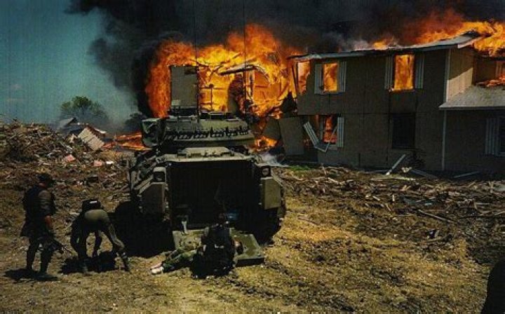 How are the Waco siege and the Oklahoma City bombing connected?