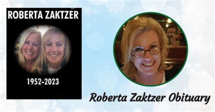 Roberta Zaktzer Death And Obituary: Cancer Linked To Cause Of Death