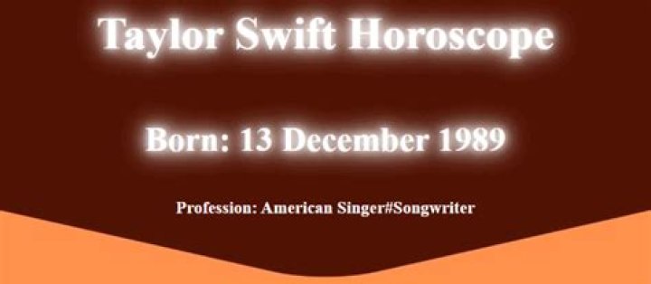 Taylor Swift's horoscope teases her love life will take a chaotic turn next year