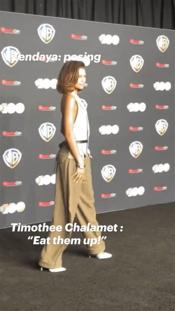 Timothee Chalamet attempting to eat British snack is literally adorable