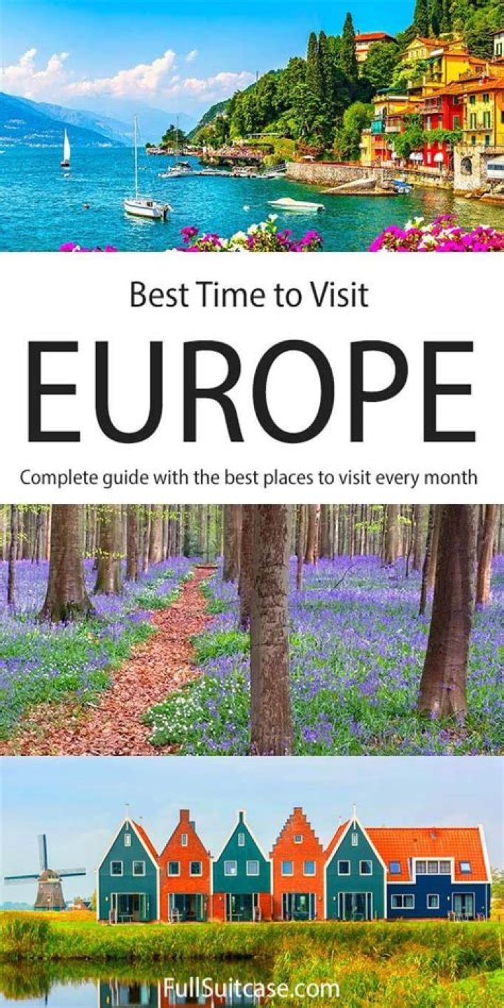 When Is the Best Time to Visit Europe? 